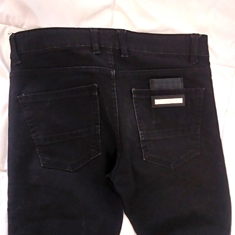 Burberry Brit Mens Denim Black Size 28